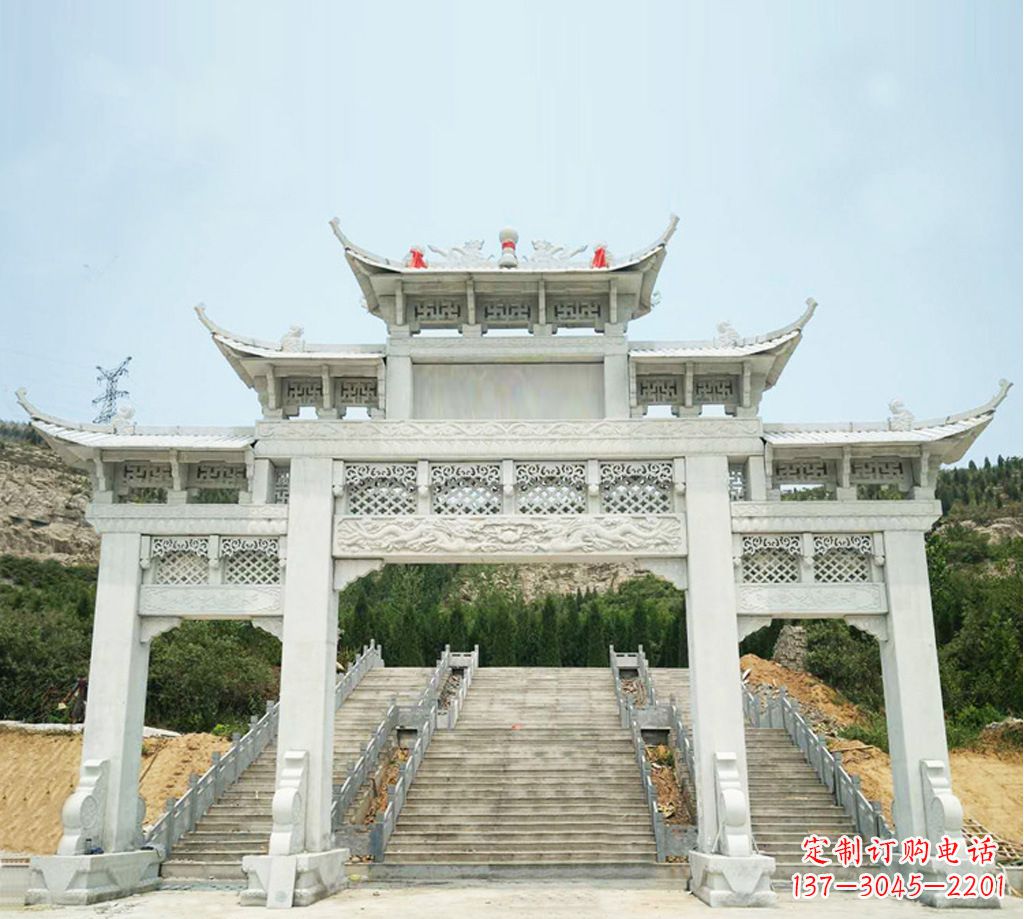 荆州石牌坊图片