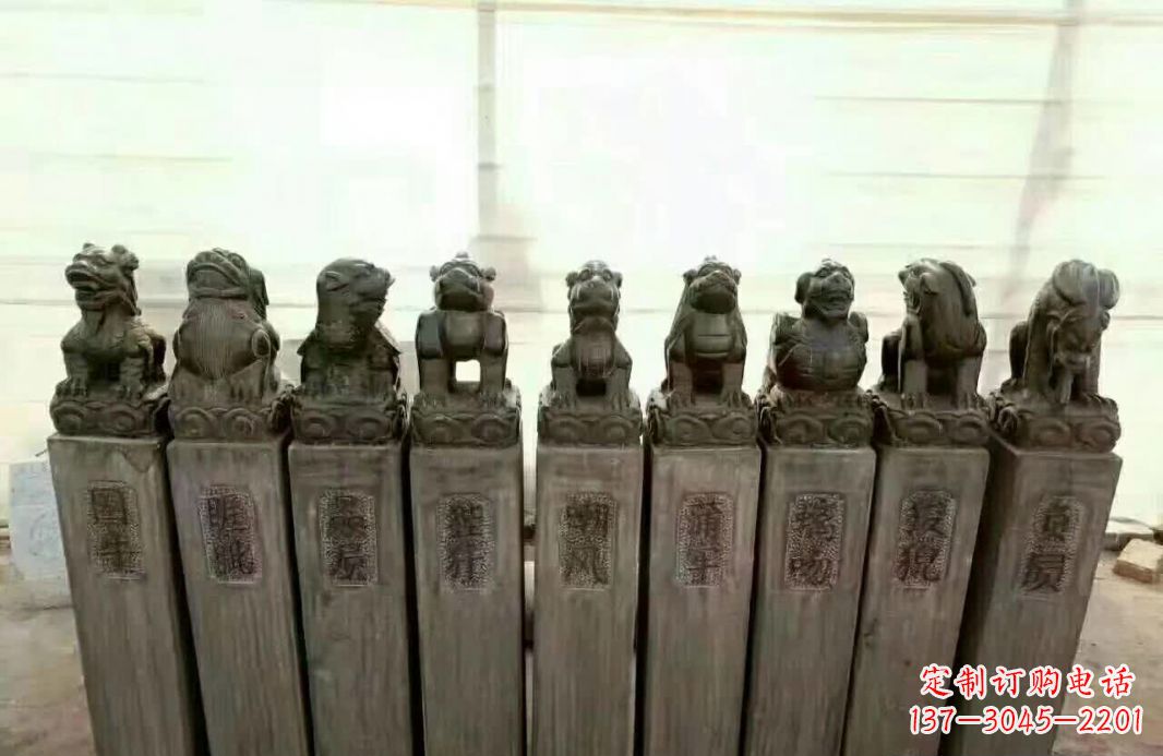 荆州栓马桩石雕