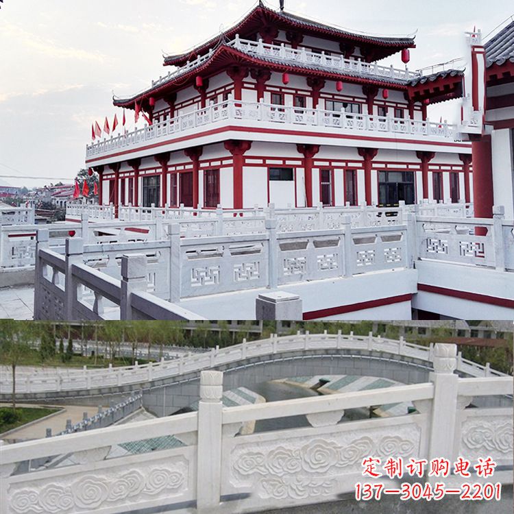 荆州寺院石栏板