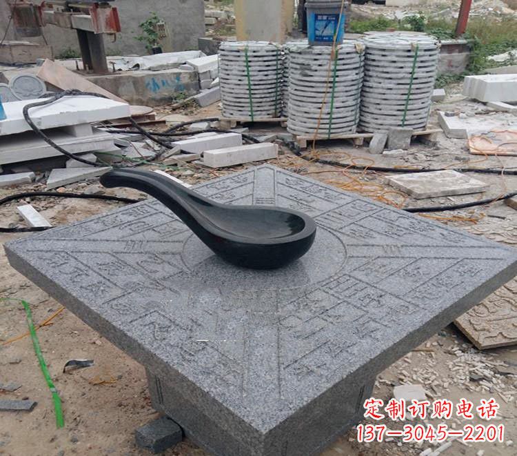 荆州校园景观司南石雕