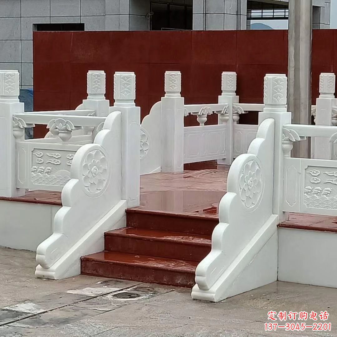 荆州学校校园国旗台石雕