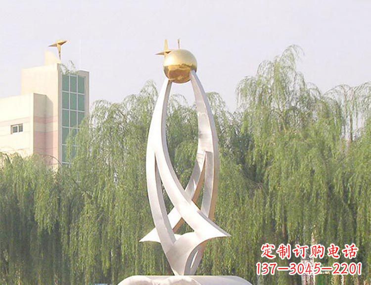 荆州园林不锈钢创意书籍雕塑