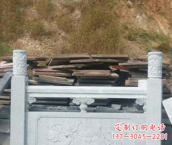 荆州园林景观大理石栏板石雕