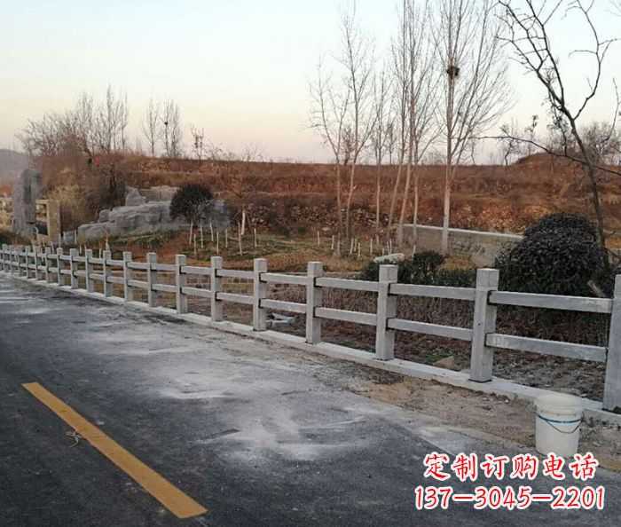 荆州园林景观大理石栏杆石雕 (2)