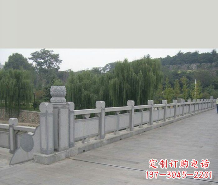 荆州园林景观大理石栏杆石雕 (4)